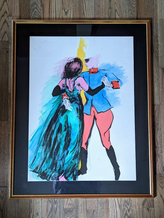 RARE Original Laszlo Matulay Painting "Untitled" | Signed & Dated (1988)