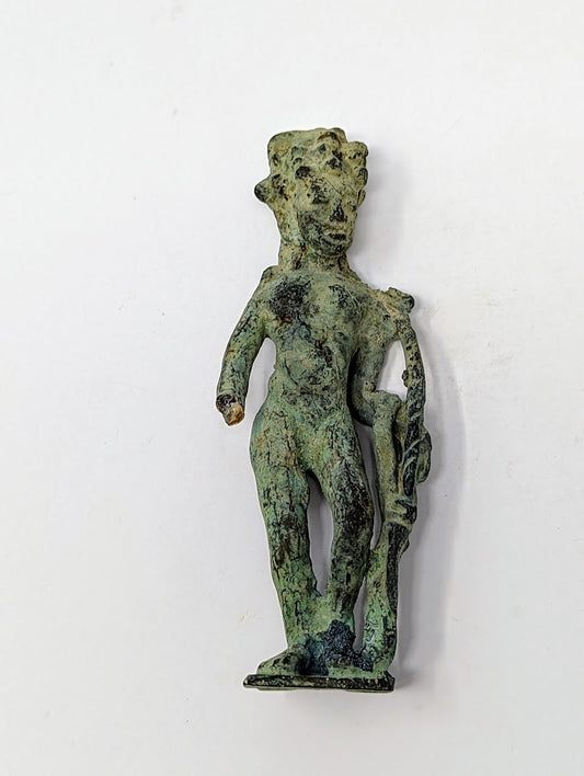 Antique Persian Luristan Bronze Statuette of a Woman | Grand Tour Era (c 1780-1920s)