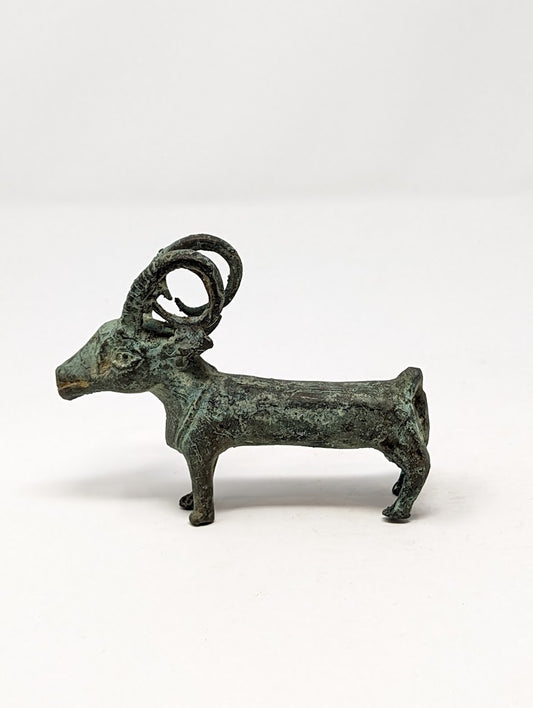 Antique Near Eastern/Persian Luristan Bronze Goat Statue