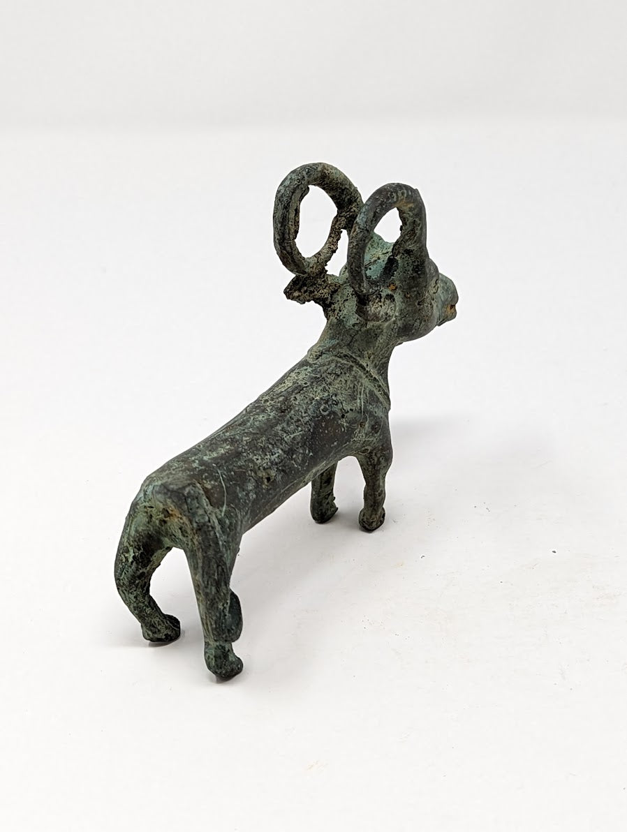 Antique Near Eastern/Persian Luristan Bronze Goat Statue