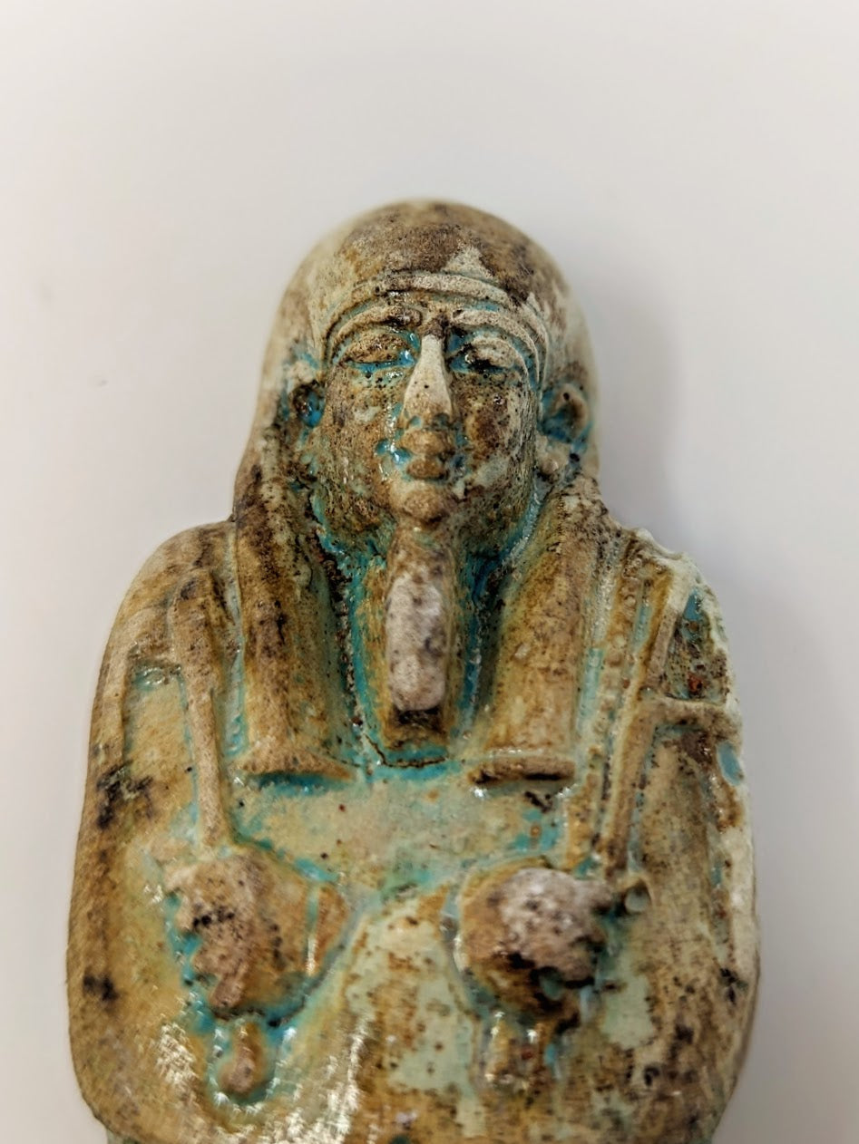 Antique Egyptian Shabti Funerary Figure | Grand Tour Era (c.1780-1920s)