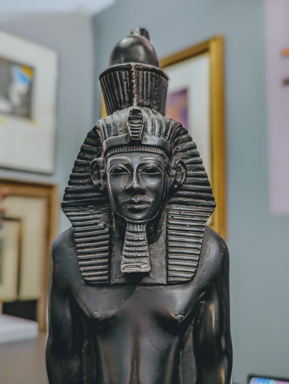 Vintage Egyptian Pharaoh Statue | King Ramesses II