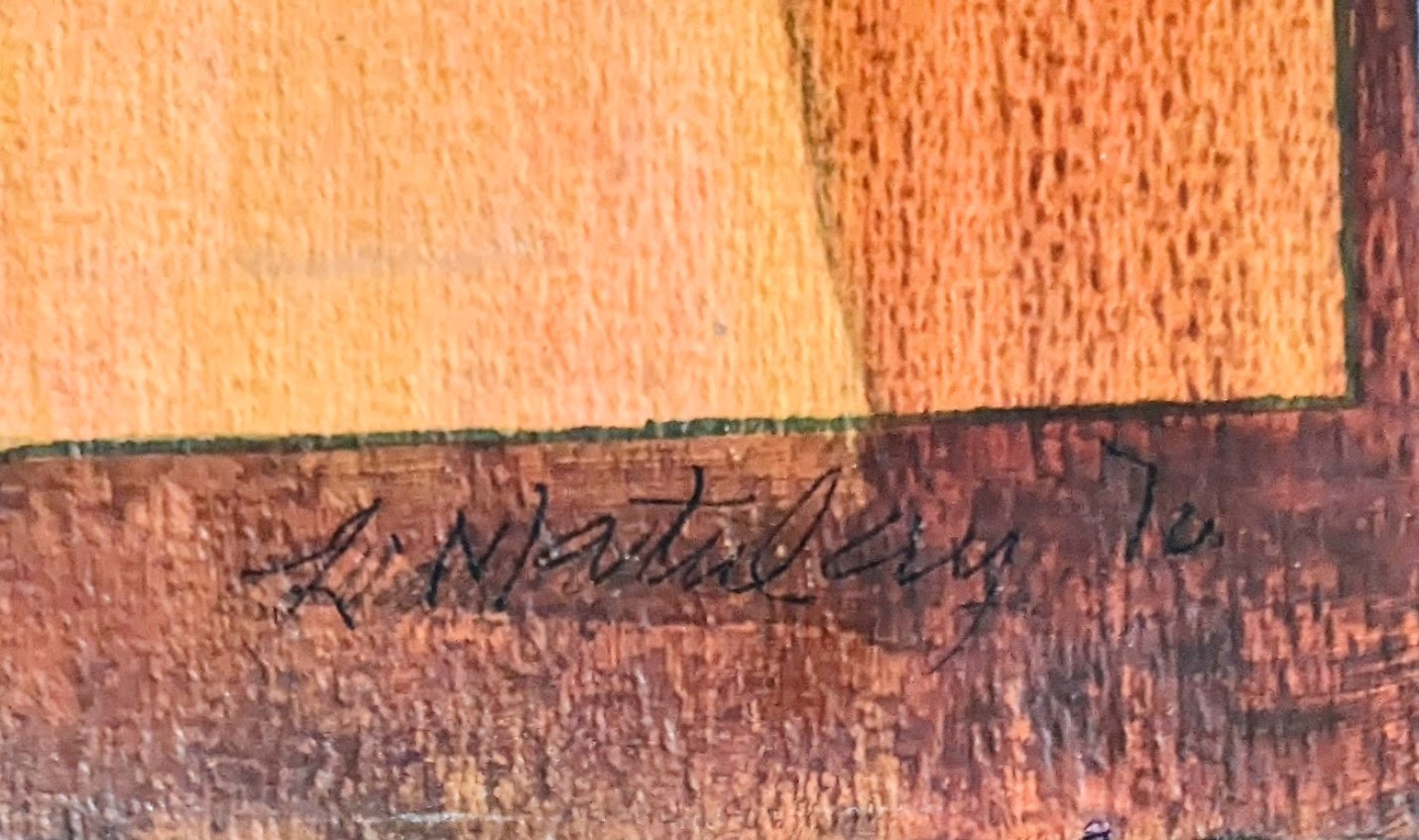 RARE Original Laszlo Matulay "Is Beautiful" | Signed & Dated (1970)