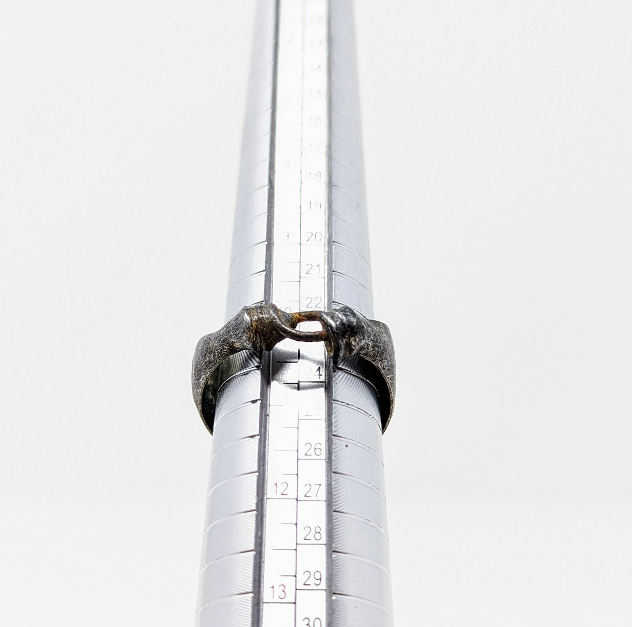 Antique Roman Silver Legionary Ring | "DAVID" Inscribed on Bezel