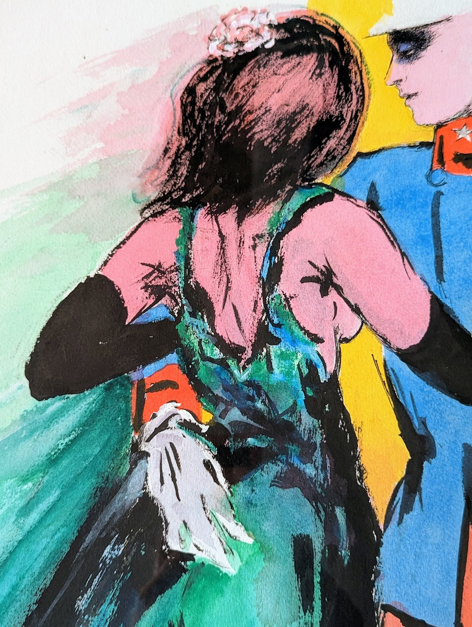 RARE Original Laszlo Matulay Painting "Untitled" | Signed & Dated (1988)