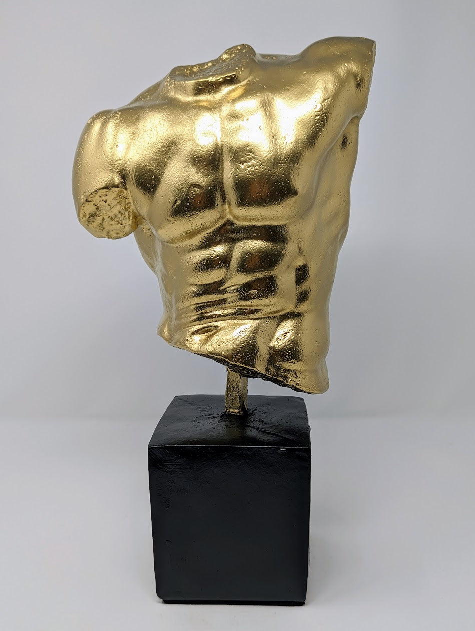 Vintage "Male Torso" Sculpture by Sergey Eylanbekov