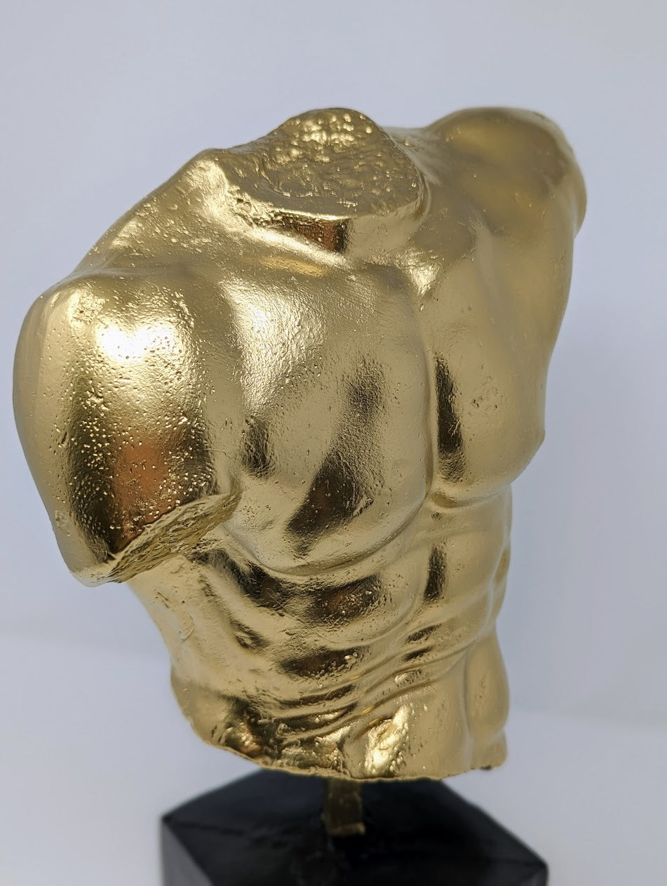 Vintage "Male Torso" Sculpture by Sergey Eylanbekov