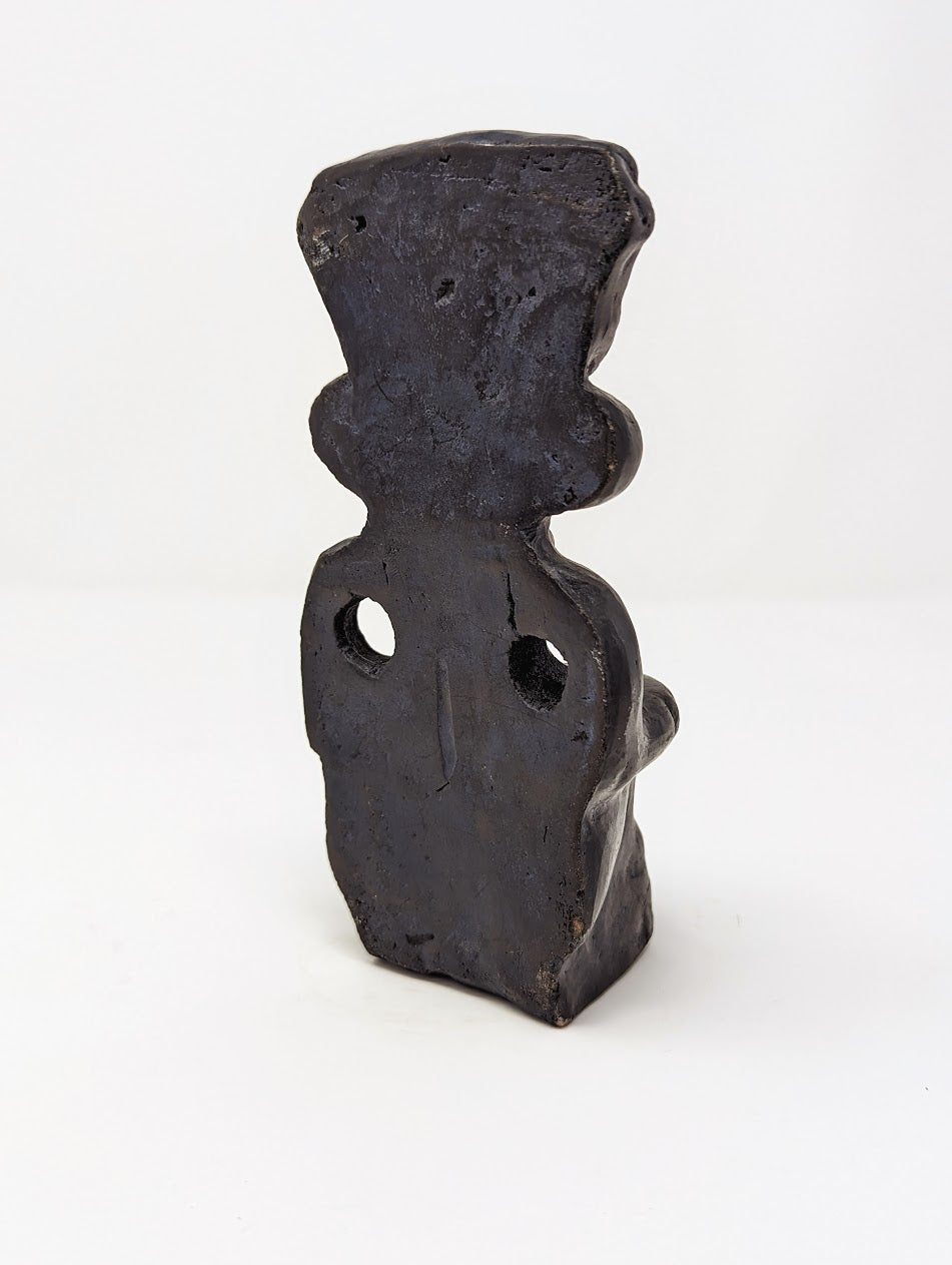 1970s Mesoamerican Hand-Carved Sandstone Statues