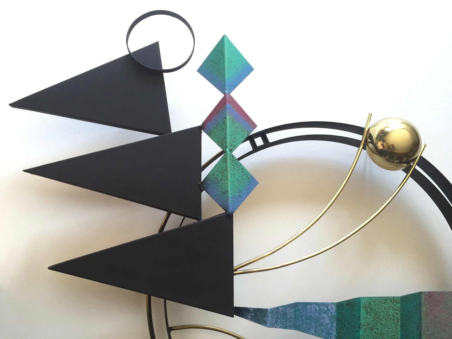 RARE Post Modern Abstract Wall Art | Signed "C Jere" (1996)