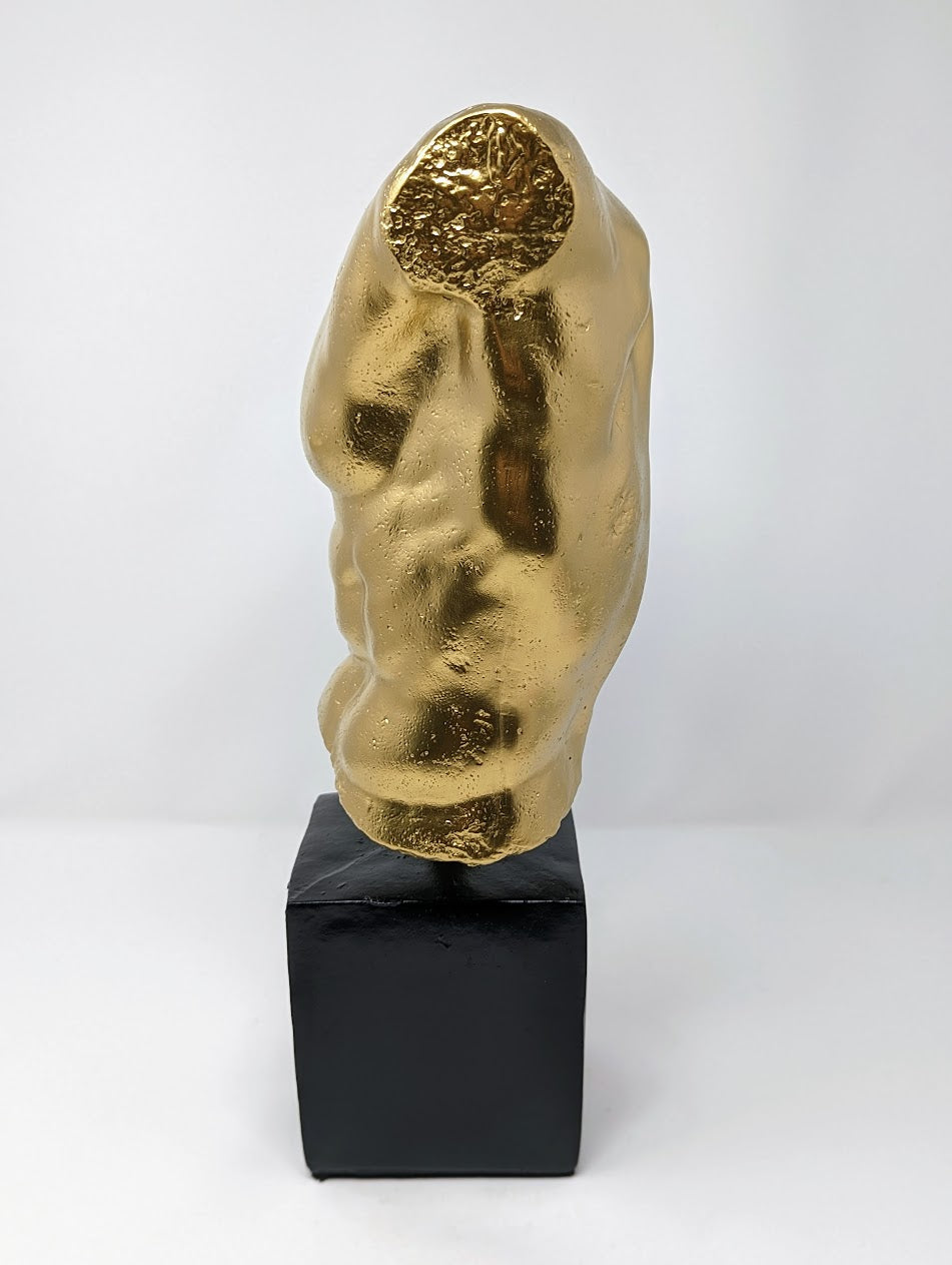 Vintage "Male Torso" Sculpture by Sergey Eylanbekov