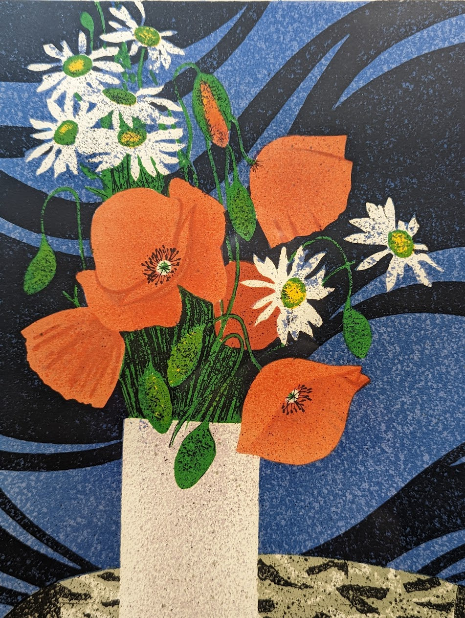 1960s Limited Edition "Flowers and Fruit" Lithograph | Signed & Numbered by Yves Ganne w/COA