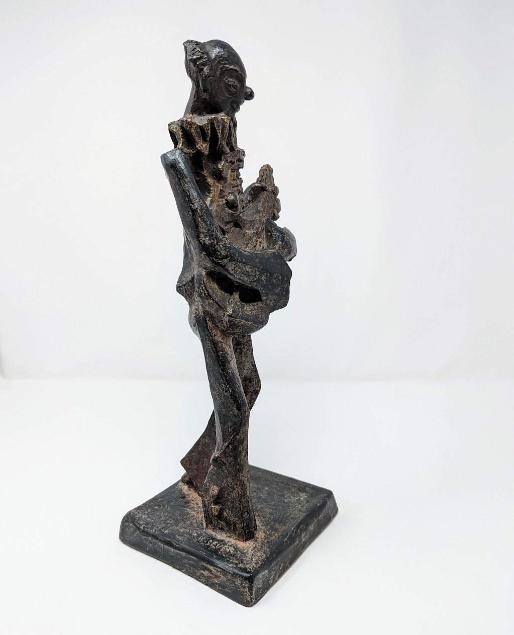 RARE Hobo Clown Statue by Klara Sever | 1971 Austin Prods Inc.
