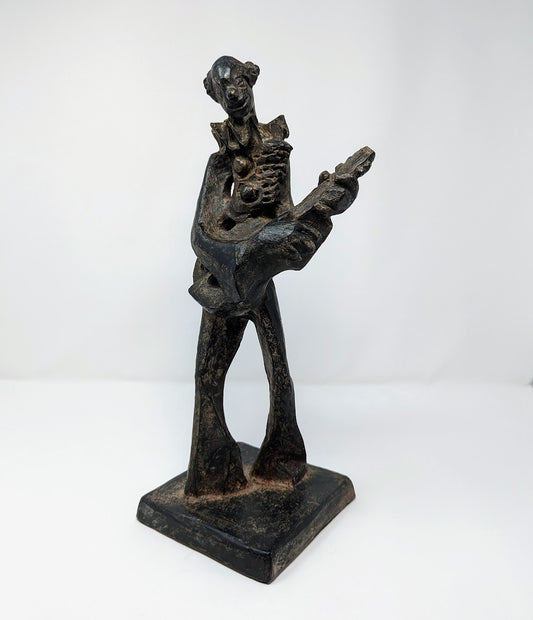 RARE Hobo Clown Statue by Klara Sever | 1971 Austin Prods Inc.