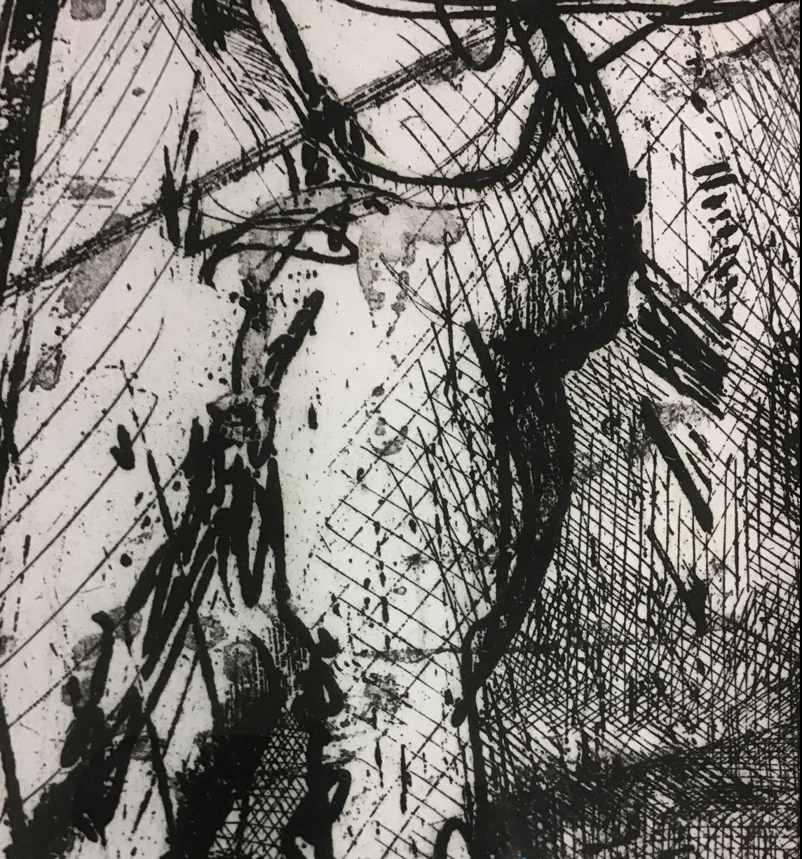 "Isolated Man" Limited Edition Lithograph (1/5) Lee E. Newbury 1970