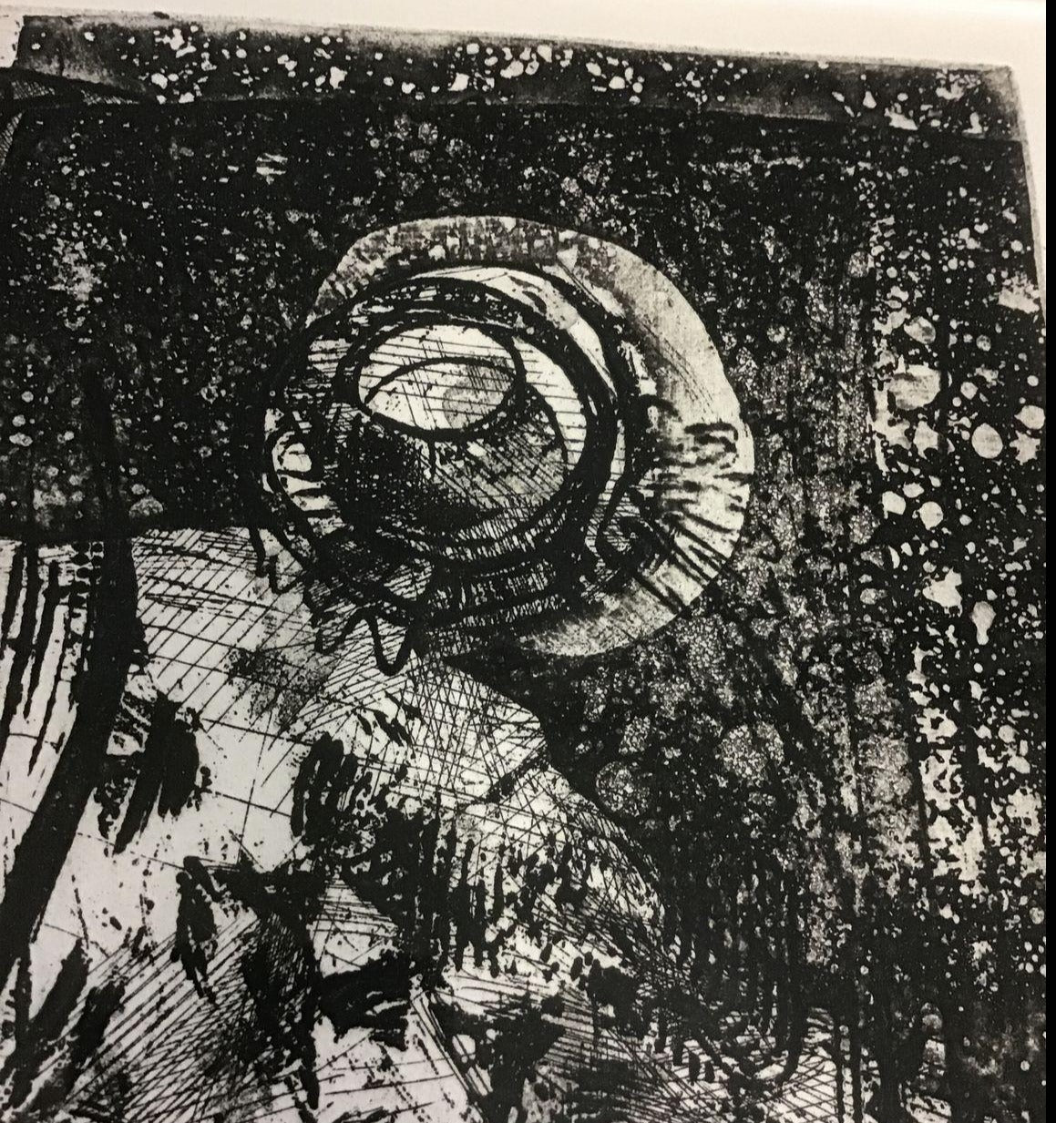 "Isolated Man" Limited Edition Lithograph (1/5) Lee E. Newbury 1970