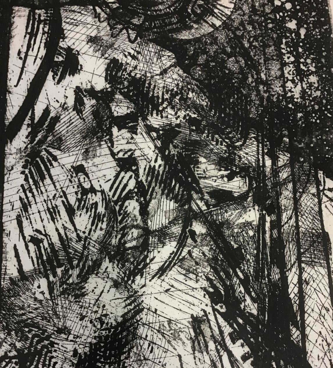 "Isolated Man" Limited Edition Lithograph (1/5) Lee E. Newbury 1970