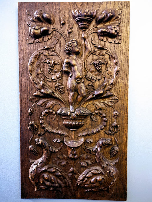 Vintage Renaissance Inspired Relief Panel | Signed by Artist (1941)