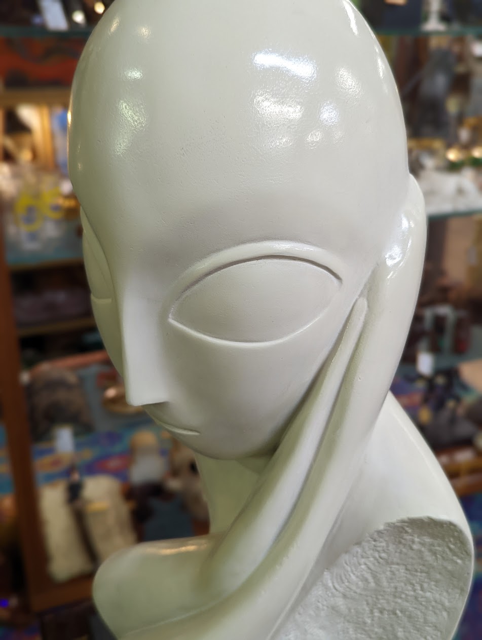 Vintage "Mademoiselle Pogany" by Constantin Brancusi | Reproduction by Austin Inc. 1961