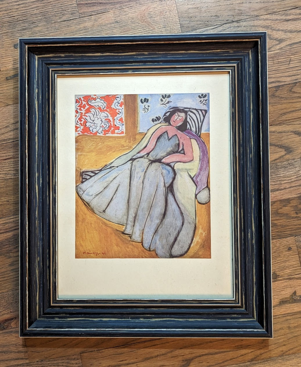 RARE 1946 Henri Matisse “Jeune Femme A La Pelisse” Lithograph