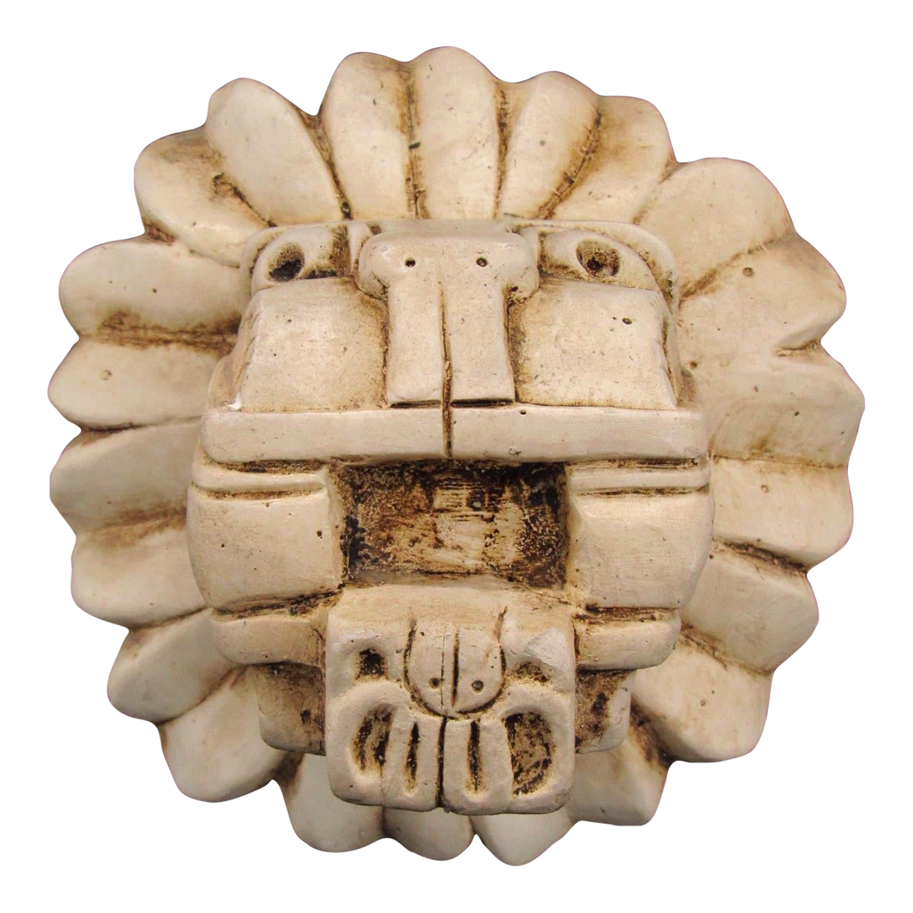 Vintage 1970s Quetzalcoatl Aztec/Mayan Wall Sculpture