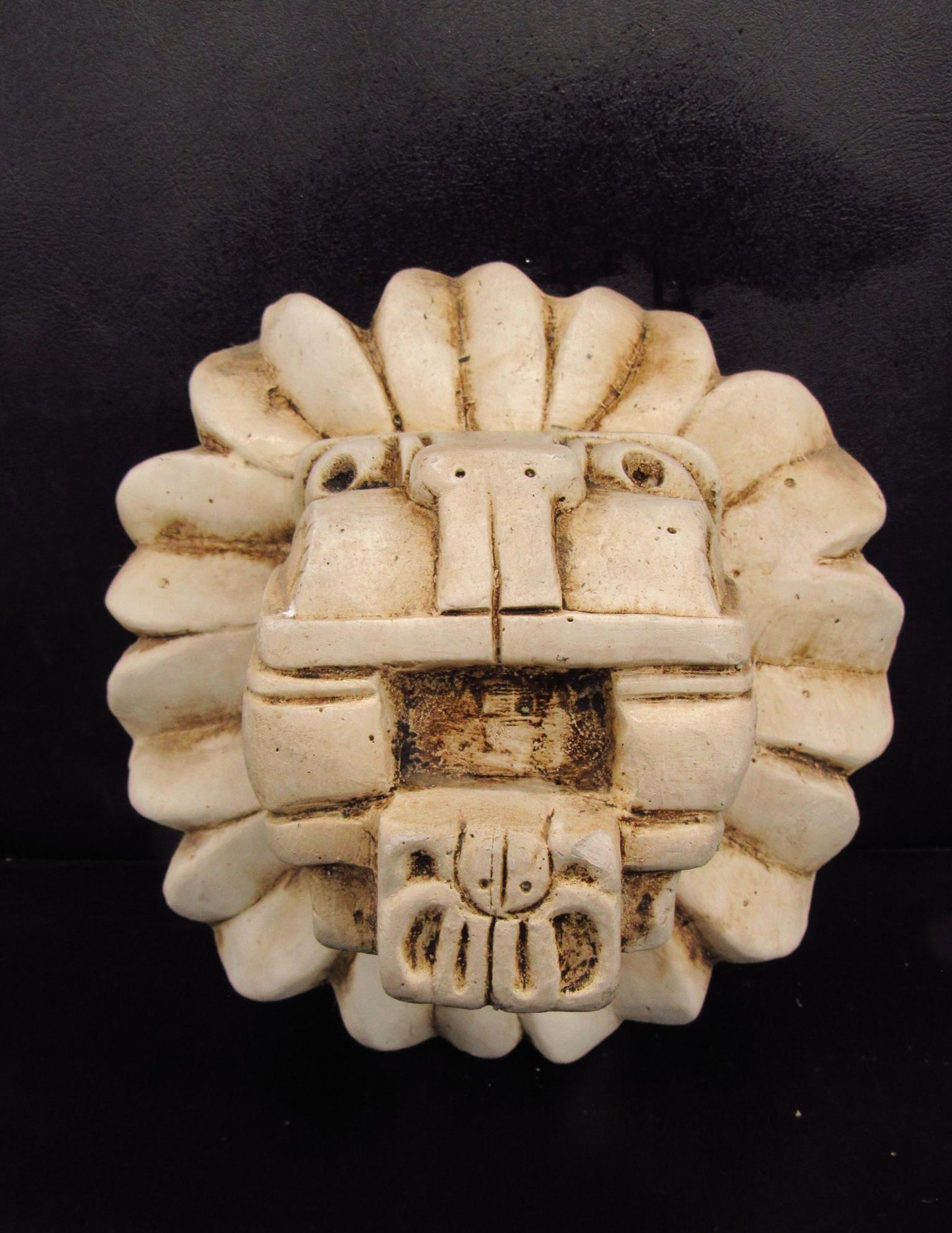 Vintage 1970s Quetzalcoatl Aztec/Mayan Wall Sculpture